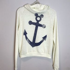 Disney Cruise Line hooded long sleeve shirt